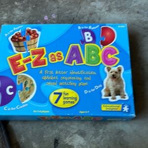E-Z as ABC Learning Game - Blue